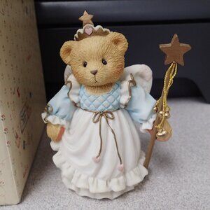 Cherished Teddies Kittie "You Make Wishes Come True" Fairy God Mother